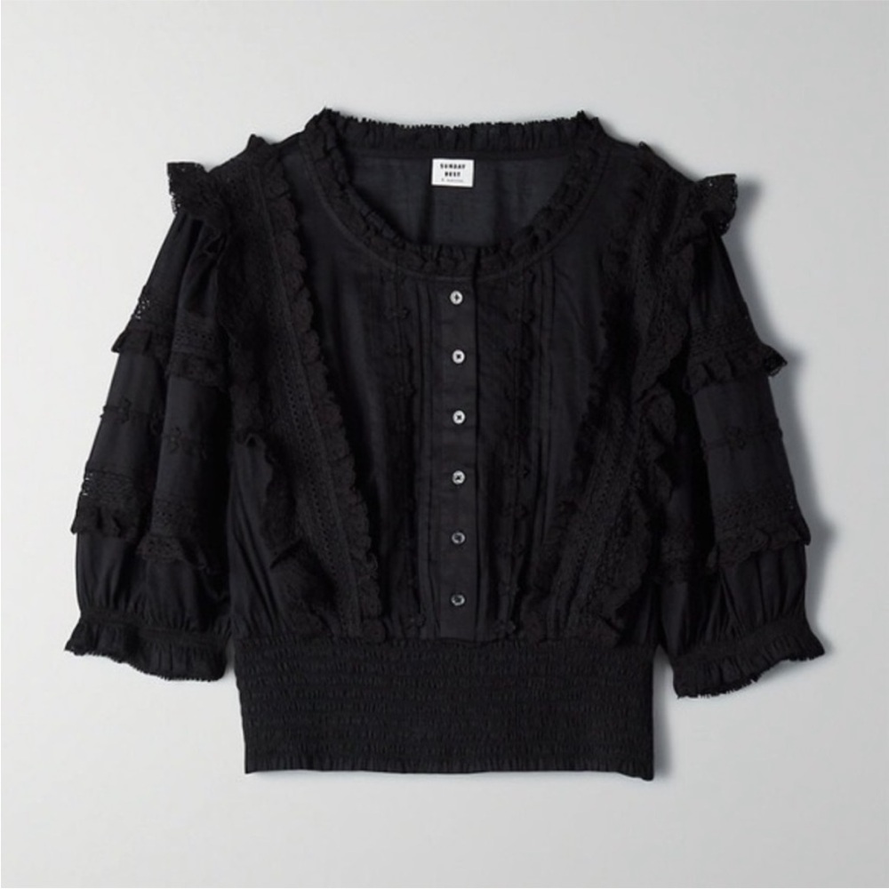 Sunday Best Peace Blouse